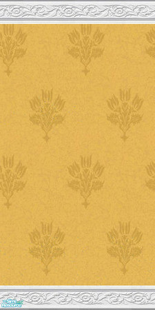 Sims 2 — Cloudsley wallpaper set - yellow by Mekhi — 