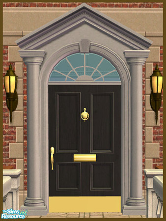 Sims 2 — Triangle Pediment Recolor - Granite by phoenix_phaerie — A granite recolor of the Pedimentary, My Dear! Triangle