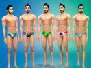 Sims 4 — Tropical Swimwears by vinis13 — 5 options do not modify enjoy