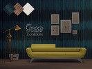 Sims 4 — Carioca Wallpaper by Abby-_- — 3 colours wallpaper for you