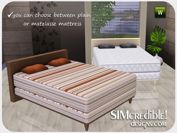 Simcredibles Elements Bed