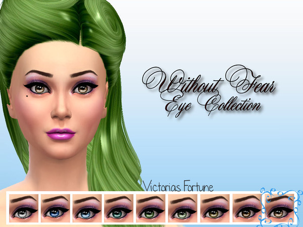 Sims 4 — Light Brown by fortunecookie1 — Here are recreations of my Sims 2 Without Fear Eye Collection. I hope you enjoy