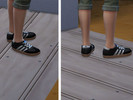 Sims 4 — Adidas Samba (Gum Sole) by dendysarus — There's a reason this legendary indoor shoe still sells like mad.