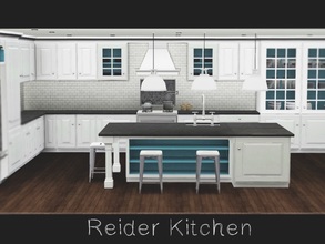 Sims 3 — Reider Kitchen by MarcusSims912 — A mix of contemporary and traditional styling. Late Night may be required for