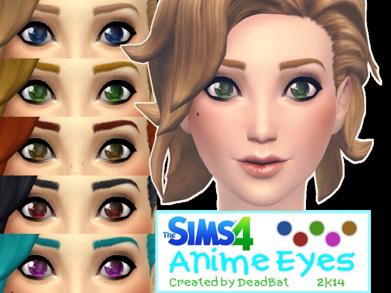 Anime Eyes Sims 4