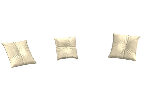 Sims 4 — Emerald Sofa Pillows by Flovv — A set of pretty and comfortable pillows.