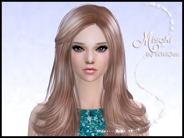 Sims 4 — Misaki Kawaii by xChiiQax — Misaki Kawaii is a young adult. She has the following traits: creative, neat and