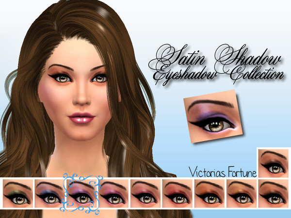 Sims 4 — Grape by fortunecookie1 — Here is a new soft, satin looking eye shadow with brilliant color for your favorite