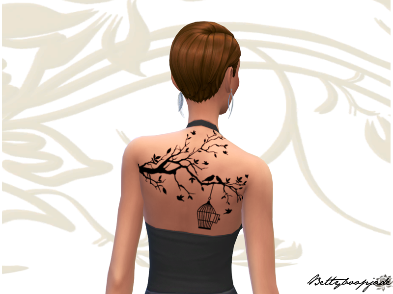 Bettyboopjade S Free Birds Women Tree Branch Tattoo