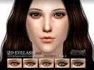 Sims 4 — S-Club LL thesims4 eyelash 02 by S-Club — Hello everyone! Eyelash in 2D, you can find it in eyeliner Hope you
