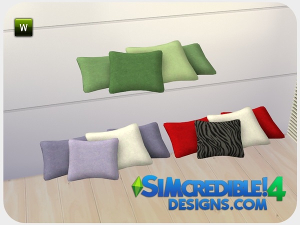 The Sims Resource - Sea Foam Pillows
