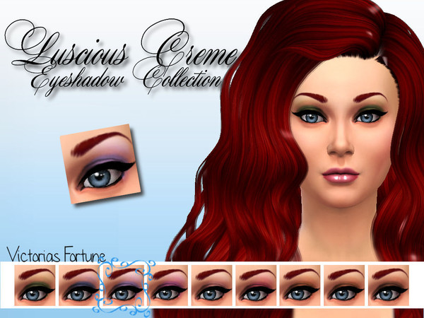 Sims 4 — Grape by fortunecookie1 — This new eye shadow is a soft, luscious, creamy shadow for your favorite sim.
