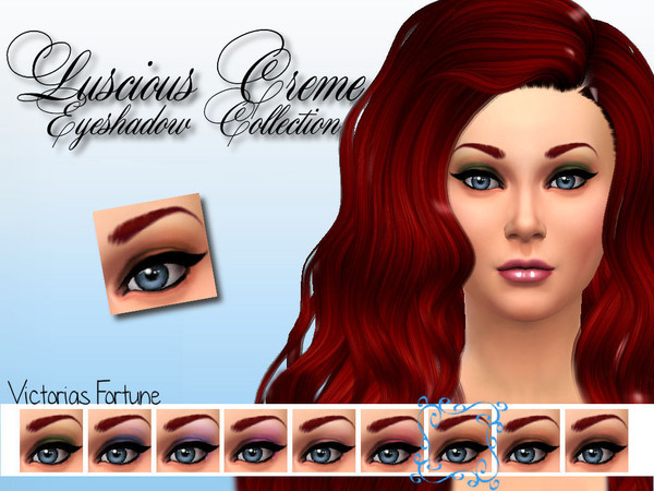 Sims 4 — Copper by fortunecookie1 — This new eye shadow is a soft, luscious, creamy shadow for your favorite sim.