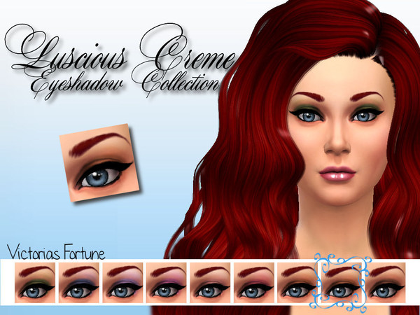 Sims 4 — Cocoa by fortunecookie1 — This new eye shadow is a soft, luscious, creamy shadow for your favorite sim.