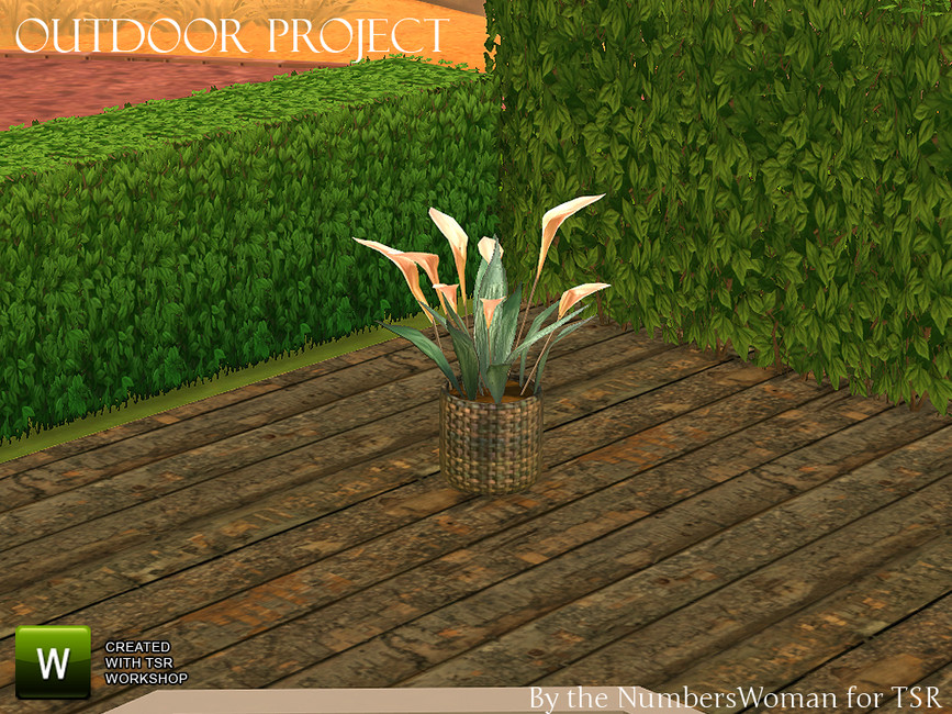 The Sims Resource Outdoor Project Lily Plant