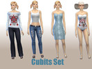 Sims 4 — Cubits Collection by LinaLj2 — A collection with cubits patterns.