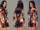 Sims 4 — Sexy Sequin Mini Dress by Etaini — Flashy and fabulous! By Etaini / k8sims.tumblr.com