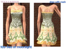 Sims 2 — 105-Sea of moonlight by Well_sims — Beautiful teen formal dress for your sim.