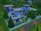 Sims 4 — Neremix Modern Villa by Teishe2 — Luxury and modern villa designed for rich family with 2 children. House holds