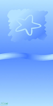 Sims 2 — blU StAR by flashmaster — blU wall coverings offer a bright cheery aura to any room, one that is guaranteed to