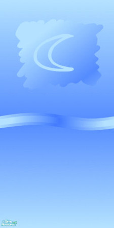 Sims 2 — blU MOON by flashmaster — blU wall coverings offer a bright cheery aura to any room, one that is guaranteed to