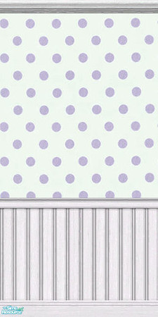 Sims 2 — Polka Dot Wallpaper Set - 4 by agaliha5 — 