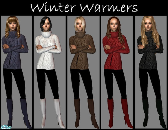Sims 2 — Winter Warmers by nikisatez05 — Also as Seasons Outerwear