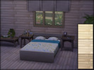 Sims 4 — Bamboo walls and floors by Hanagatami — Bamboo walls and floors, 3 colors.
