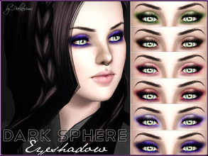 Sims 3 — Dark Sphere Eyeshadow by Pralinesims — New eyeshadow for your sims! Your sims will love their new look ;) - Fits