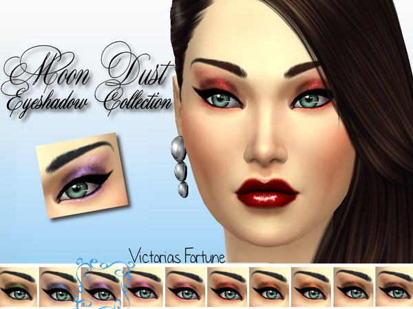 Sims 4 — Grape by fortunecookie1 — Add a little shimmer and glitter to your sims eye shadow with Victorias Fortune Moon