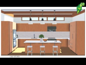 Sims 3 — Cole Kitchen by MarcusSims912 — Modular contemporary kitchen.