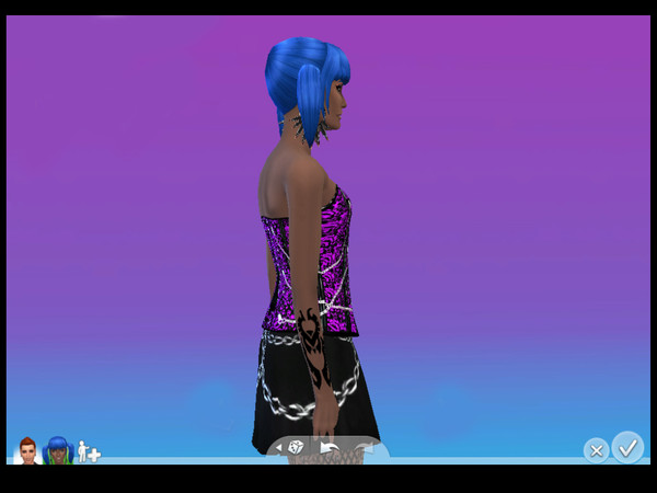 Sims 4 — Borderlands: The Pre-sequel Athena's Tattoo by plumbobfae — As a huge fan of the Borderlands franchise I decided