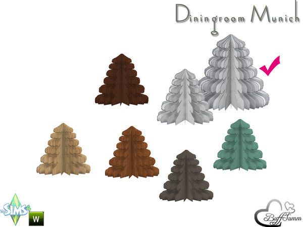 Sims 4 — Diningroom Munich Tree by BuffSumm — Part of the *Diningroom Munich for Sims 4*