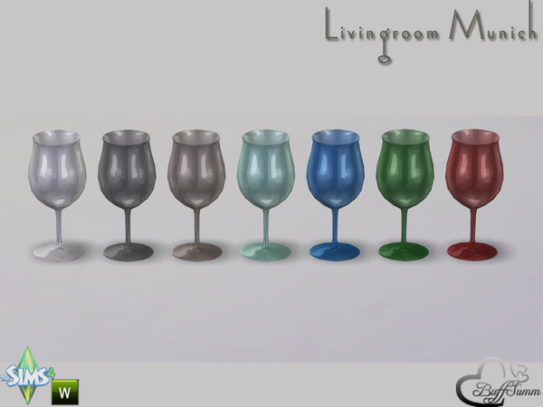 Sims 4 — Livingroom Munich Glas 2 by BuffSumm — Part of the *Livingroom Munich for Sims 4*