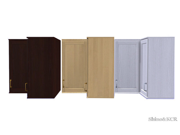 Sims 4 — PB Printer Living - Hutch Corner right by ShinoKCR — Have fun to built your own Wall unit with the Printer set