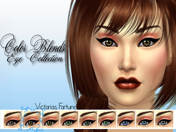 Sims 4 — 2 by fortunecookie1 — Are you a bit tired of only having one color in your eyes for your sims? Then Victorias