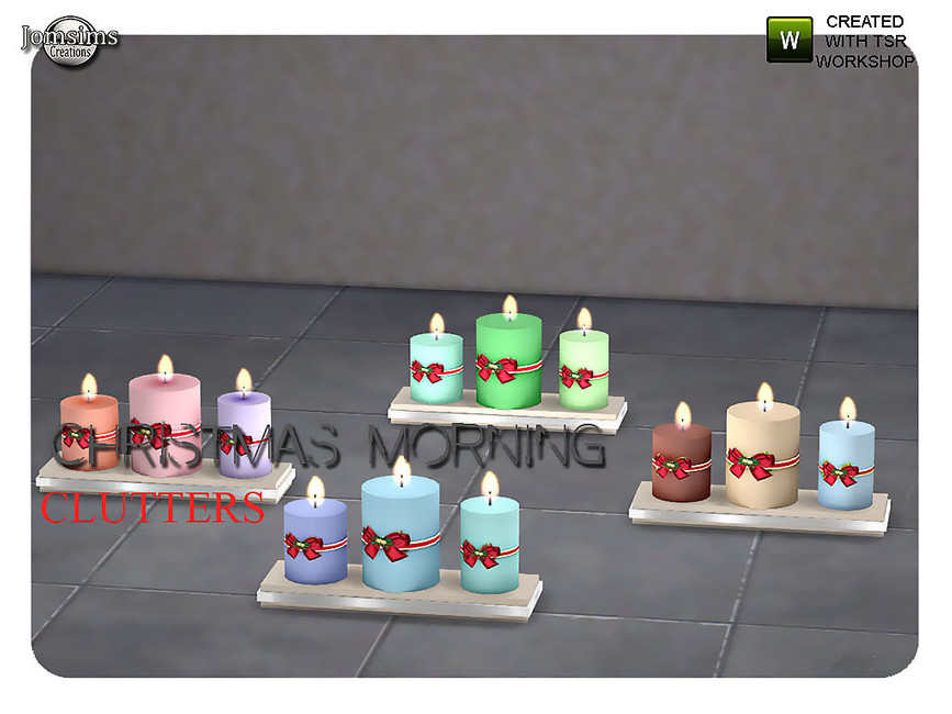 The Sims Resource christmas morning candles 1