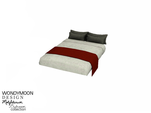 Sims 3 — Molybdenum Bed Blanket by wondymoon — - Molybdenum Bedroom - Bed Blanket - Wondymoon|TSR - Dec'2014