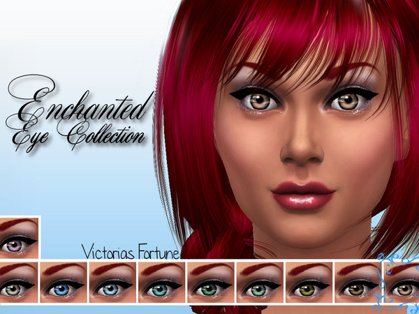 Sims 4 — Light Brown by fortunecookie1 — Here are 10 new eyes to enchant your sims, each with a delicate color and a soft