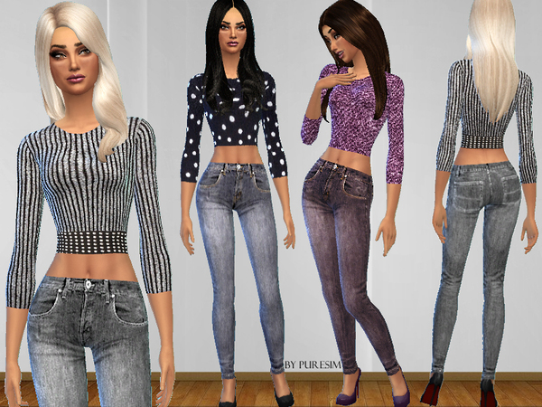 The Sims Resource - Trendy Outfit