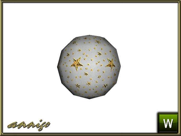 Sims 3 — Small Balls variation 1 for XMAS Tree 2014 by annigo — This is one of two different smaller Balls for my XMAS