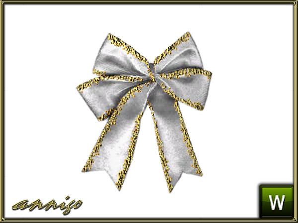 Sims 3 — Ribbons for XMAS Tree 2014 by annigo — This are Ribbons for my XMAS Tree Set 2014. Please read the creator