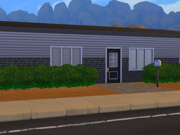 Sims 4 — Jupolikos Gary - small bungalow by Jupoliko — Jupolikos' Gary is a bungalow, which was built for a young couple