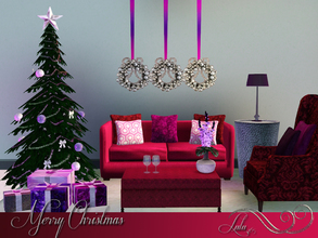 Sims 3 — Jewel Toned Christmas by Lulu265 — Are you tired of red and green for Christmas , here is a vibrant Jewel Toned