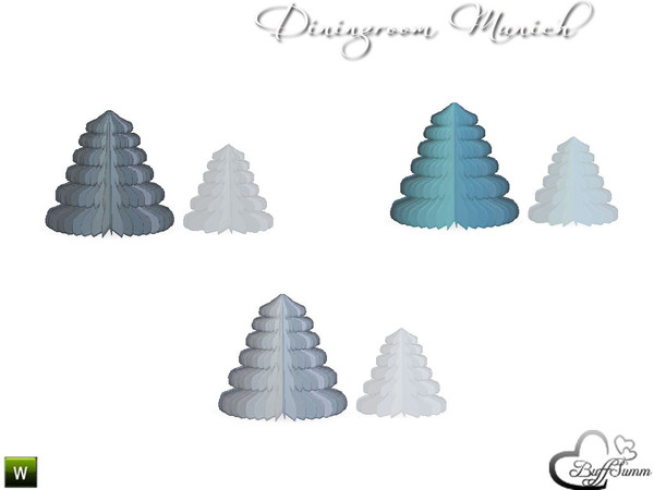 Sims 3 — Dininroom Munich DecoTree large by BuffSumm — Part of the *Diningroom Munich for Sims 3* ***TSRAA***