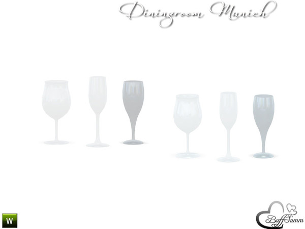 Sims 3 — Diningroom Munich Glas 3 by BuffSumm — Part of the *Diningroom Munich for Sims 3* ***TSRAA***