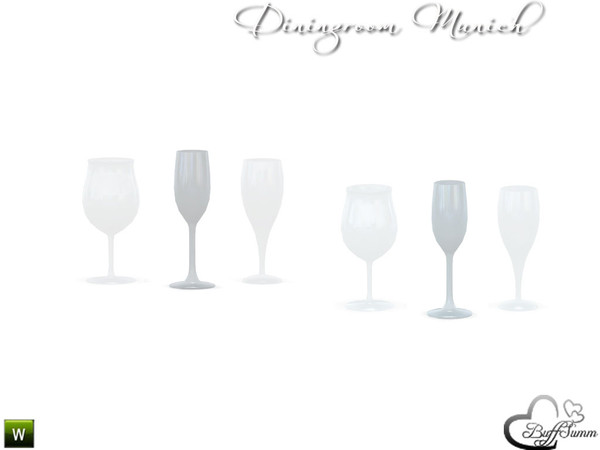 Sims 3 — Diningroom Munich Glas 2 by BuffSumm — Part of the *Diningroom Munich for Sims 3* ***TSRAA***