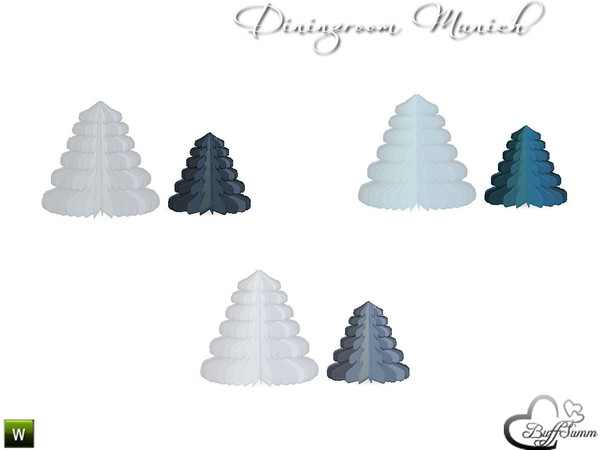 Sims 3 — Dininroom Munich DecoTree small by BuffSumm — Part of the *Diningroom Munich for Sims 3* ***TSRAA***