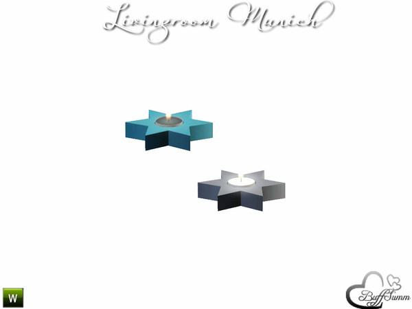Sims 3 — Livingroom Munich StarCandle by BuffSumm — Part of the *Livingroom Munich for Sims 3* ***TSRAA***