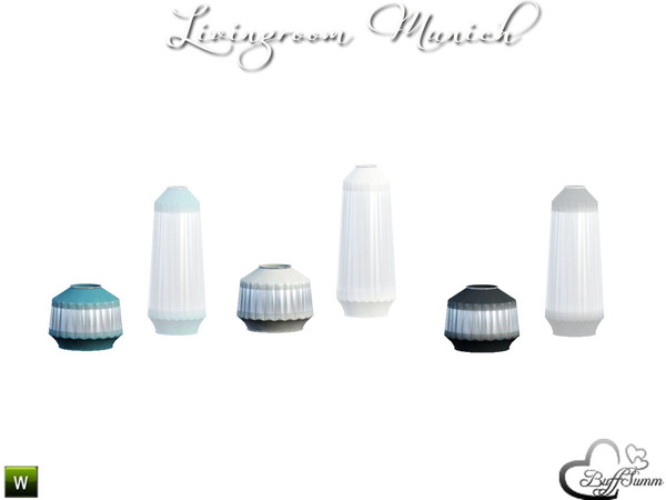 Sims 3 — Livingroom Munich Vase small by BuffSumm — Part of the *Livingroom Munich for Sims 3* ***TSRAA***